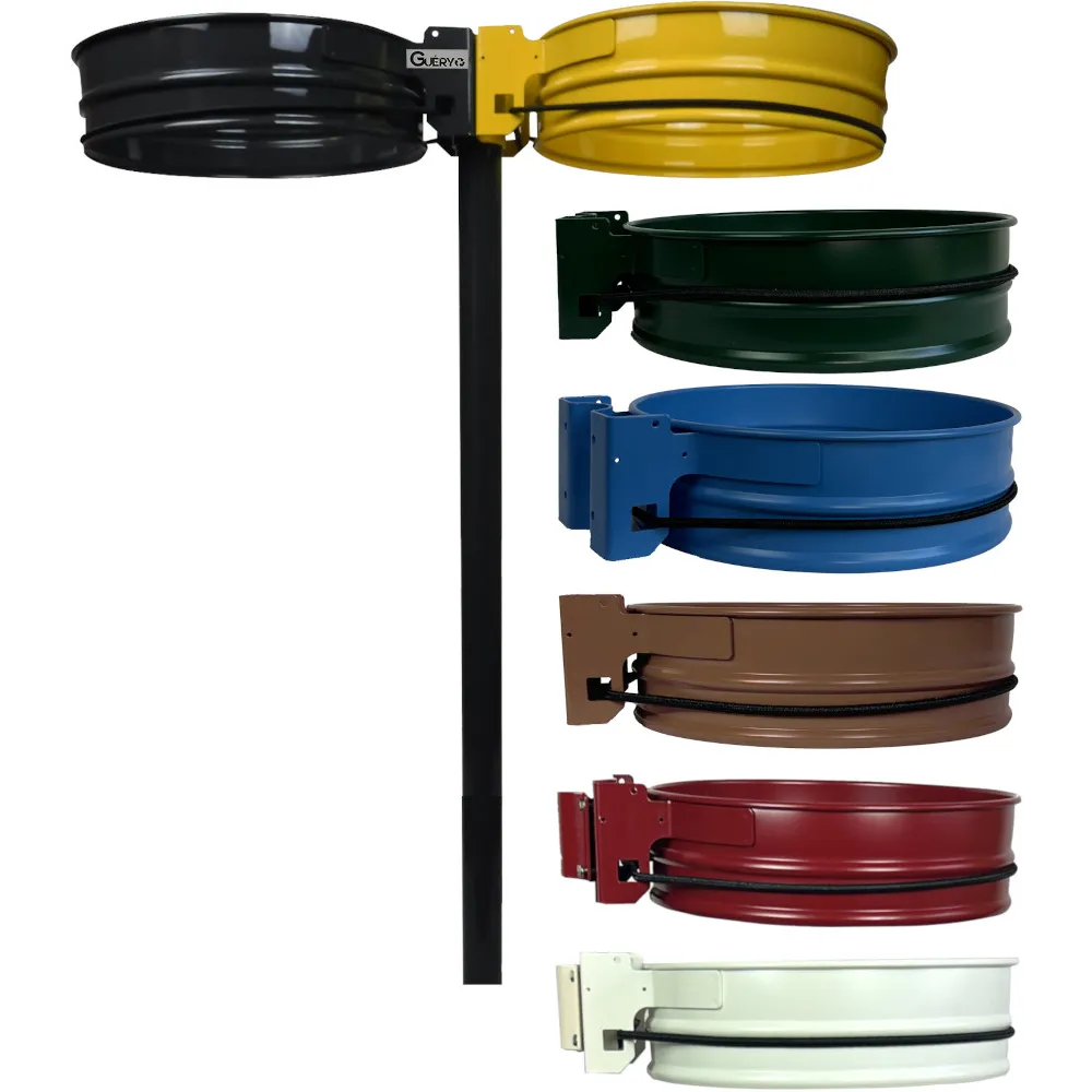 Porte sac-poubelle de couleur