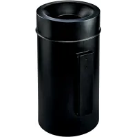 poubelle murale ronde et sécuritaire.