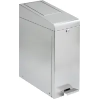 Poubelle inox à pédale pour hygiène féminine