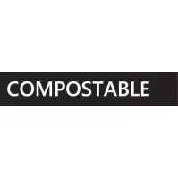 adhésif tri-sélectif déchet compostable