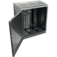 Station tri sélectif inox