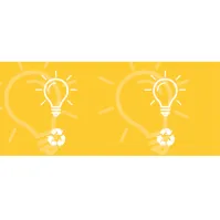 Collecteur d'ampoules durable transparent sécurisé capacité 200