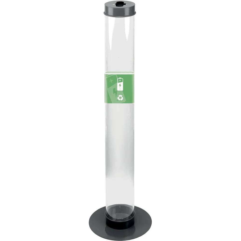 Collecteur piles usagées recyclage responsable environnement énergie