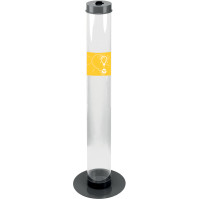 Collecteur d'ampoules sécurisé et pratique.