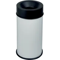 Poubelle antifeu noire sécurité maximale 90L