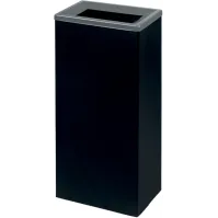 Corbeille tri-sélectif grise durable élégante 42L