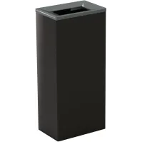 Corbeille tri-sélectif grise durable 60L fonctionnelle modulaire