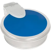 Support sac mobile couvercle bleu