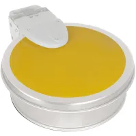 Support sac mobile couvercle jaune