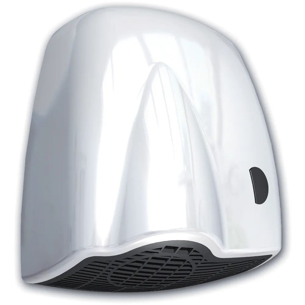 Sèche-mains blanc automatique élégant et efficace