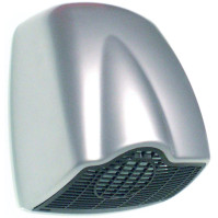 Sèche-mains automatique chauffant design élégant brossé