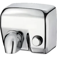 Sèche-mains bouton poussoir design moderne et élégant