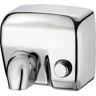 Sèche-mains bouton poussoir design moderne et élégant