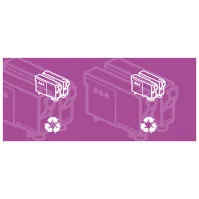 Autocollant cartouches encre jet haute qualité adhérence parfaite