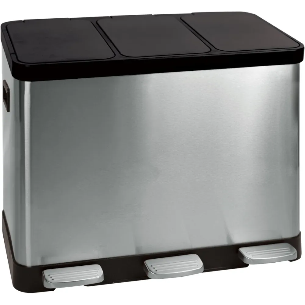 Poubelle multiflux moderne et pratique pour tri sélectif