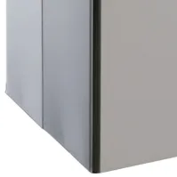 Corbeille basic inox brillant 25 litres