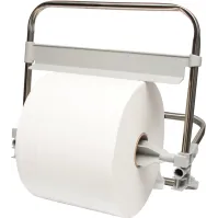 Porte-rouleau robuste pour usage industriel mural ou à poser