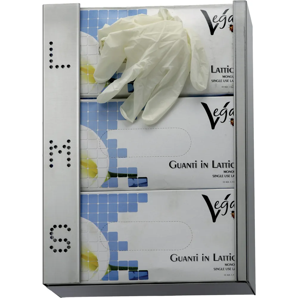 Distributeur pour 3 boîtes de gants