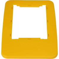 Cadre couvercle jaune pour bacs 60L et 80L