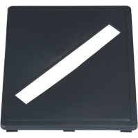Ouverture papier gris pour bac de recyclage 60L 80L
