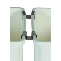Set connecteurs pour stabiliser bacs de recyclage 60L-80L