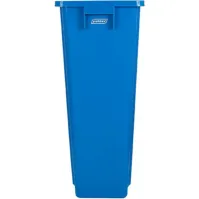 Bac recyclage 80L bleu pour déchets recyclables extérieur intérieur