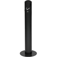 Cendrier géant noir moderne élégant