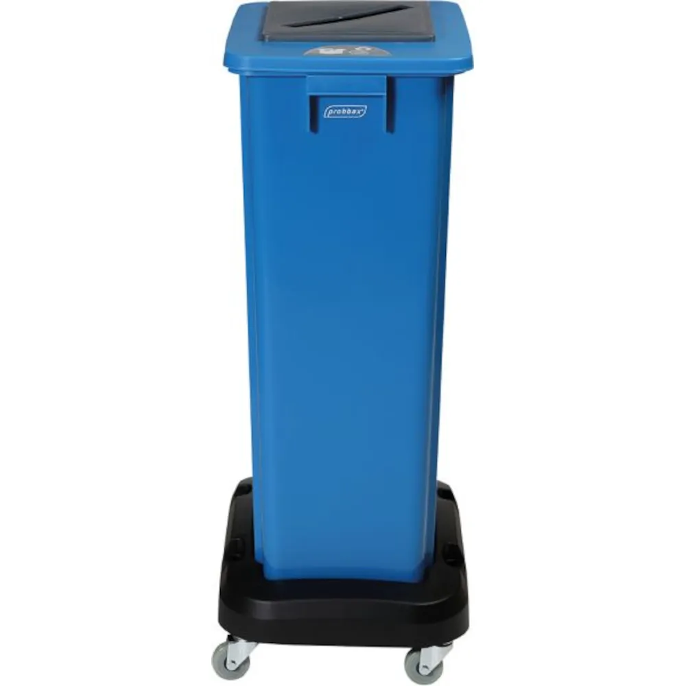 Bac recyclage 80L bleu configurable écologique pratique durable