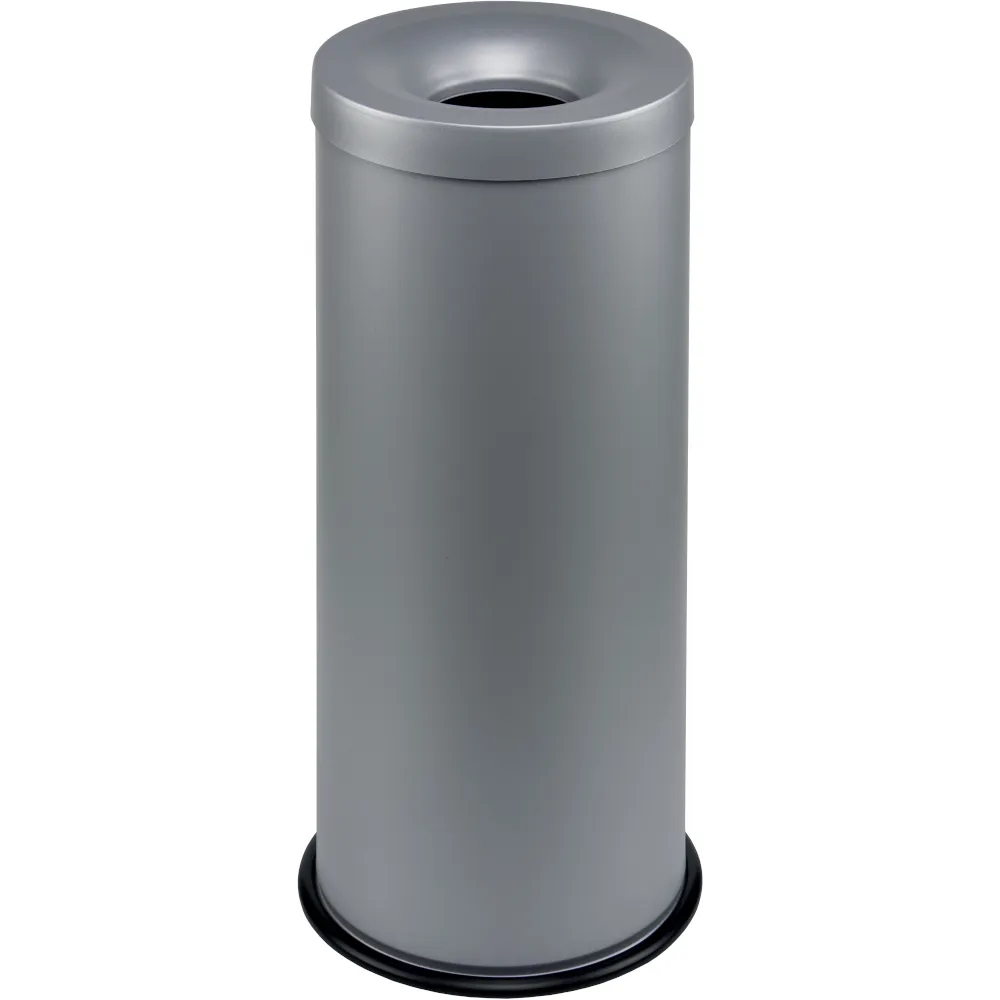 Corbeille anti-feu 30L design moderne sécurité bureau.