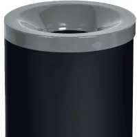 Magnifique poubelle noir