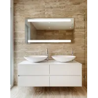Large miroir à LED sur mesure