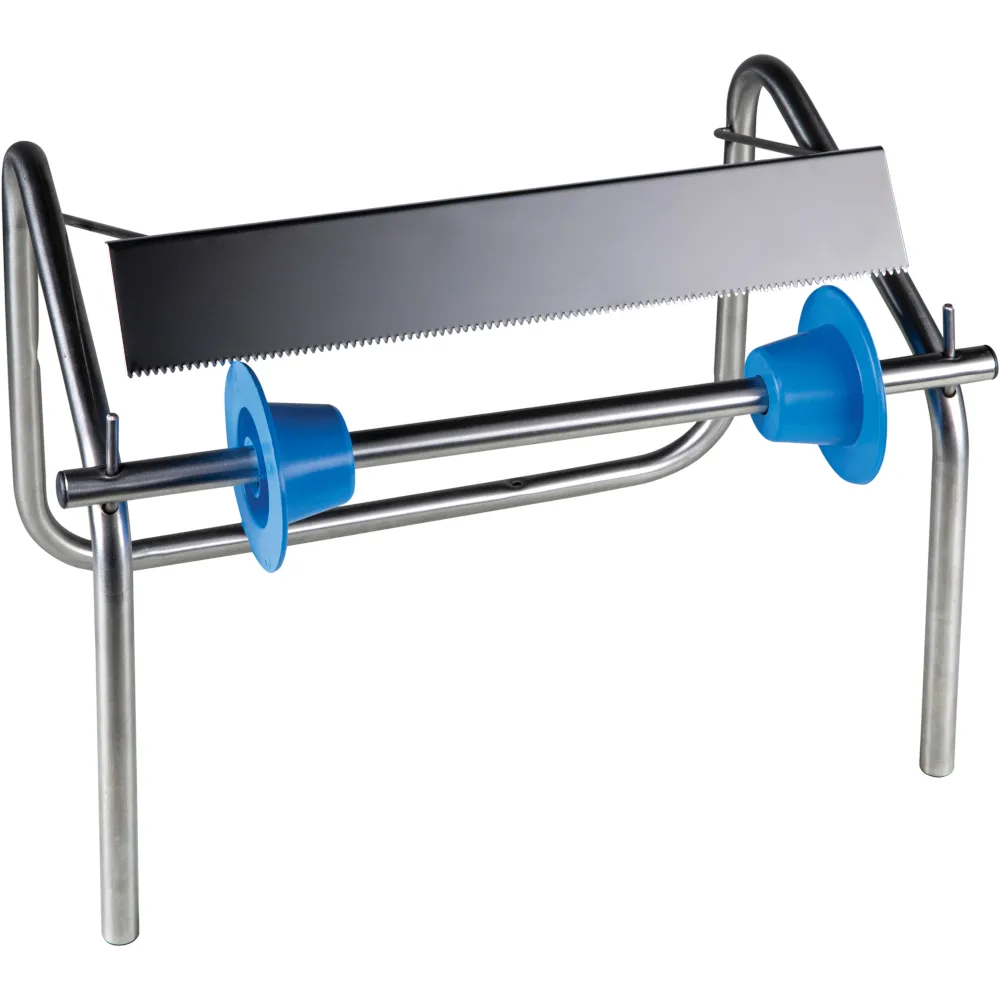 Porte-rouleau industriel en inox mural ou à poser