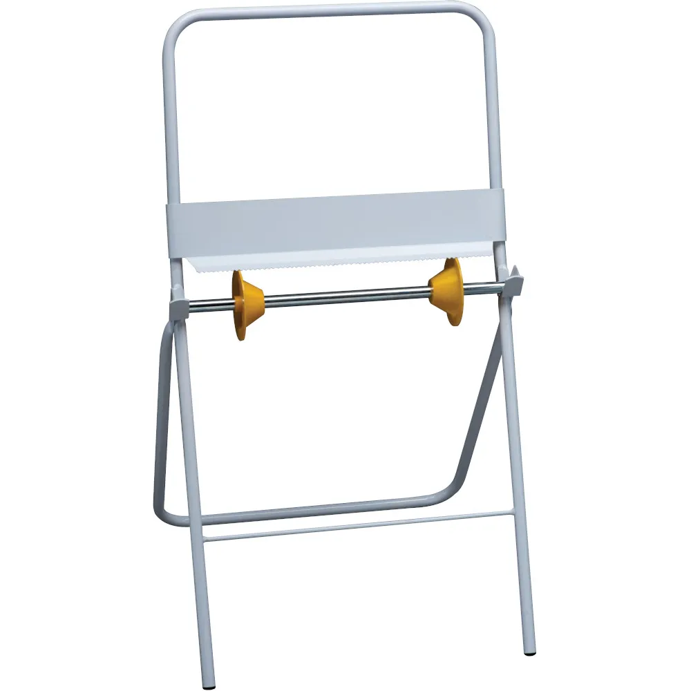 Dérouleur pratique sur pieds pour rouleaux de papier