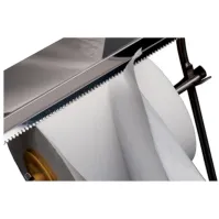 Dérouleur acier blanc lame de coupe