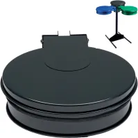 Fixation murale robuste pour supports sacs-poubelles extérieurs