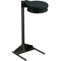 Porte sacs-poubelle robuste gris manganèse pour événements extérieurs