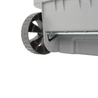 Conteneur plastique recyclé 80L gris-vert durable et écologique