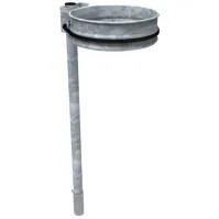 Poubelle de plage anti air salin