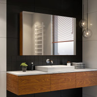 Armoire miroir sur mesure élégante et pratique