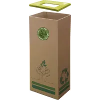 Poubelle carton 60L écologique design moderne