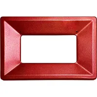 Cadre poubelle rouge pratique écologique 60L