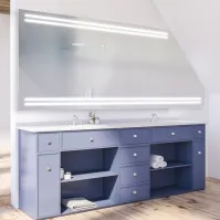 miroir de grenier coupé