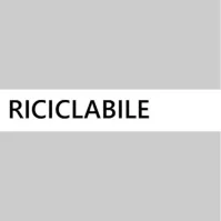 Adhésif Recyclable lettre noir italien