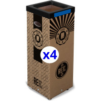 Recharges écologiques 100L carton recyclé robuste