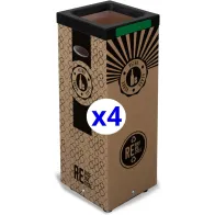 Recharges recyclées pour tri sélectif efficace