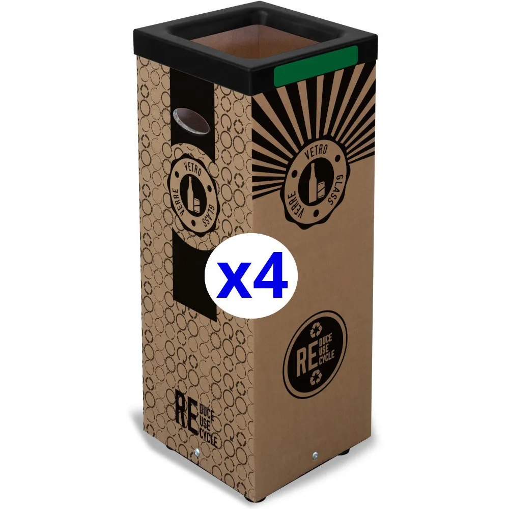 Recharges recyclées pour tri sélectif efficace