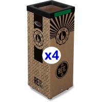 Recharges poubelle carton verre 60L écologiques  