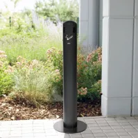 Grand cendrier noir format XXL