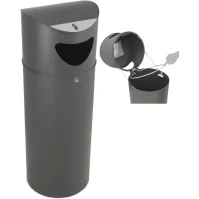 Corbeille sécurisée Oslo 100L sac