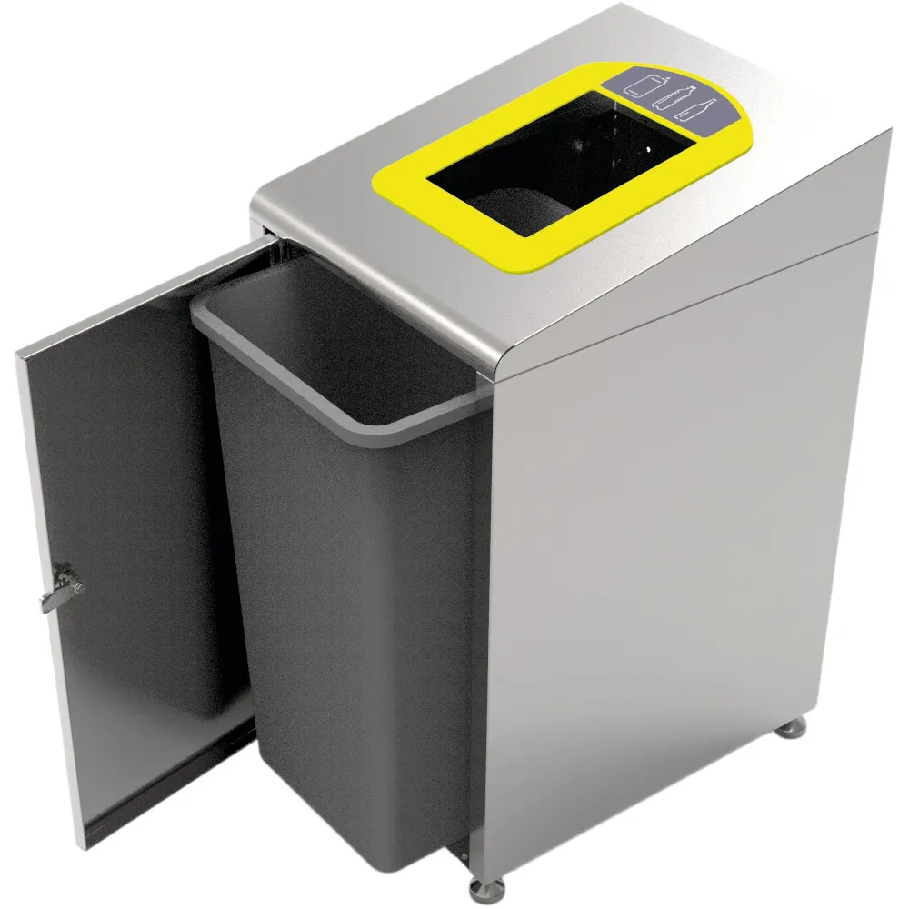 poubelle koala modulaire 60 litres avec ouverture supérieure pour déchets